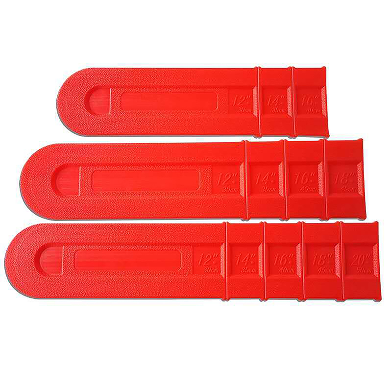 Gardening Tools Guide - แผ่นครอบโซ่เลื่อยยนต์สีแดง 1 ชิ้น อุปกรณ์เสริมสำหรับงานสวน เครื่องมือไฟฟ้าสำหรับเลื่อยโซ่ยนต์ ปลอกป้องกันโซ่เลื่อยยนต์