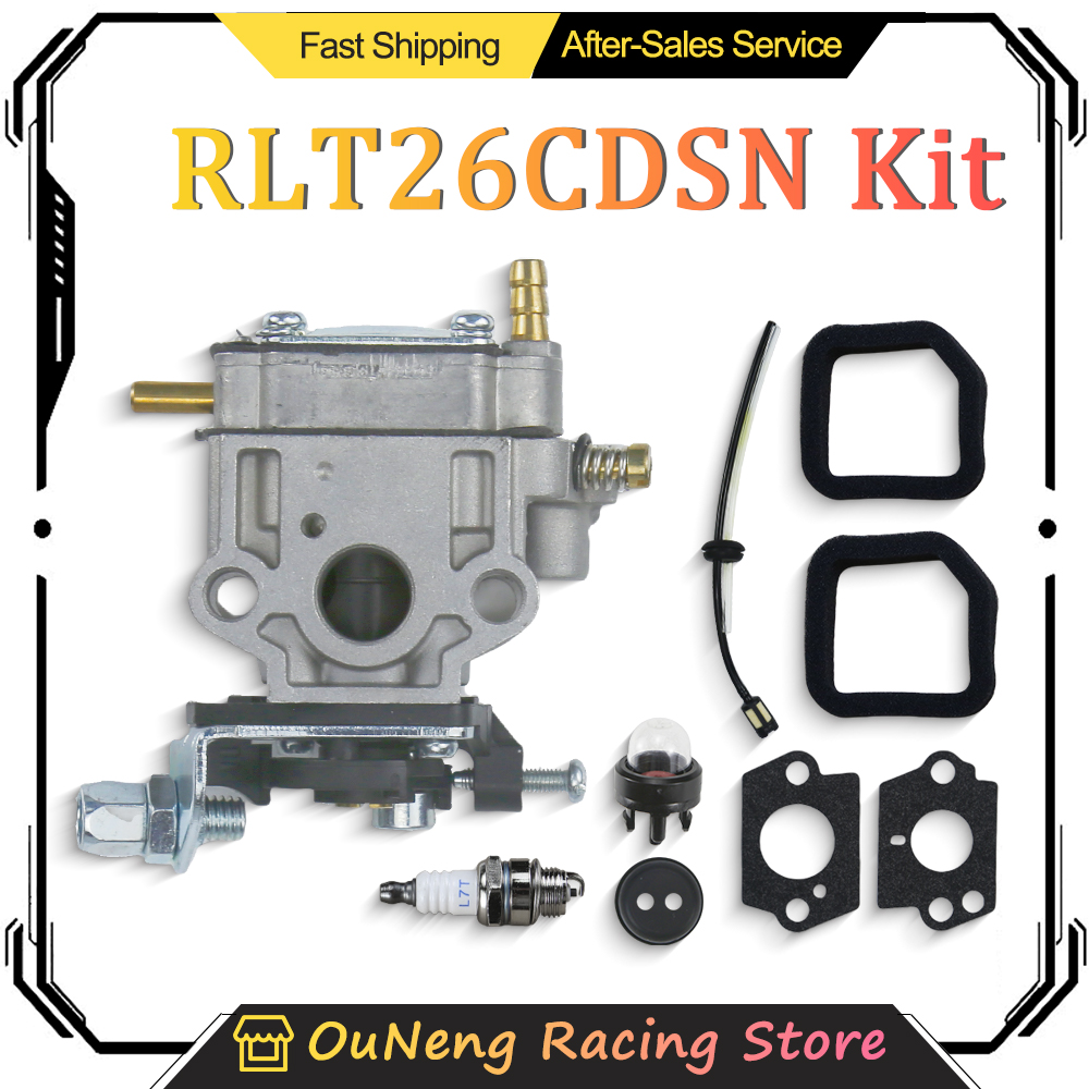 Gardening Tools Gift Set - ชุดคาร์บูเรเตอร์เครื่องตัดหญ้า พร้อมท่อส่งน้ำมัน สำหรับ Rlt26cdsn Homelite HlT25CNB