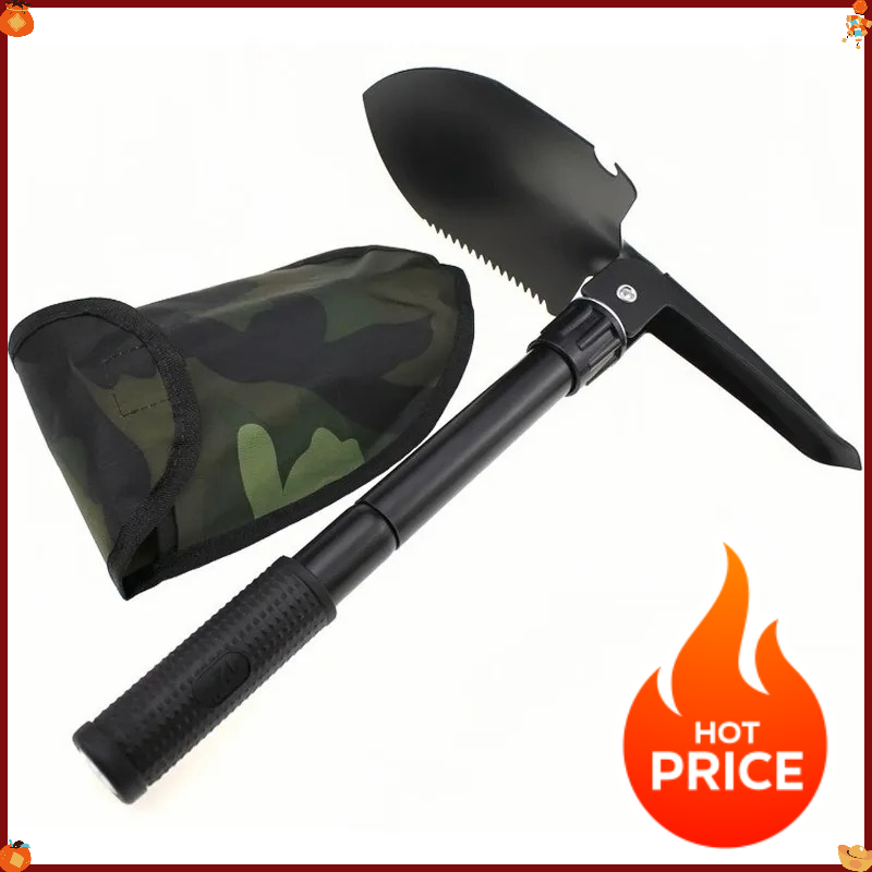 Gardening Tools Best - พลั่วพับได้ขายดีที่สุดปี 2026 ชุดเครื่องมือขุดและจอบสำหรับทำสวนกลางแจ้ง น้ำหนักเบา พกพาสะดวก พลั่วพับได้