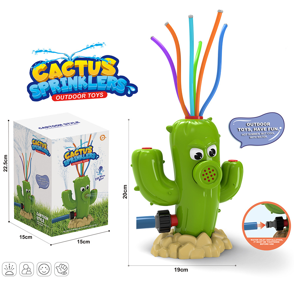 Gardening Tools 2 Year Old - ของเล่นฉีดน้ำรูปกระบองเพชร ของเล่นน้ำสำหรับสวน ของเล่นกลางแจ้งสำหรับสนามหลังบ้าน ของเล่นฤดูร้อน ของเล่นฉีดน้ำรูปการ์ตูน ของเล่นอาบน้ำสำหรับเด็ก
