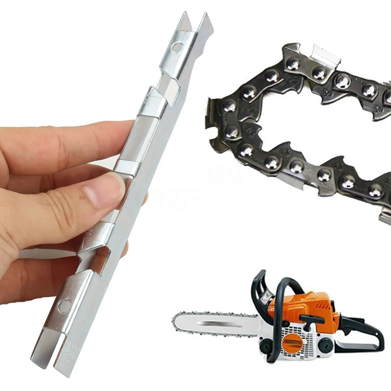 Gardening Tools Guide - โซ่ลูกโซ่เครื่องวัดความลึกคู่มือ & Bar Groove ทำความสะอาดเครื่องมือสำหรับ1/4 