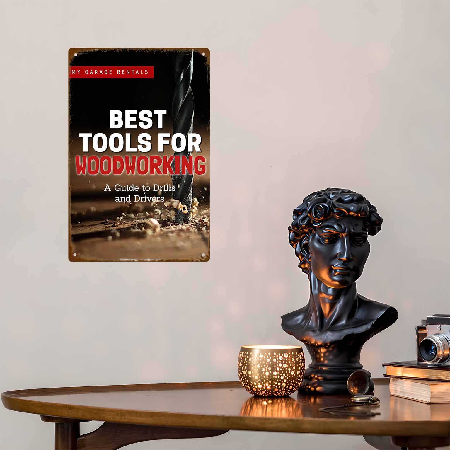 ป้ายโลหะติดผนัง 2 มิติ 1 ชิ้น  - Gardening Tools Best บทวิจารณ์และราคา