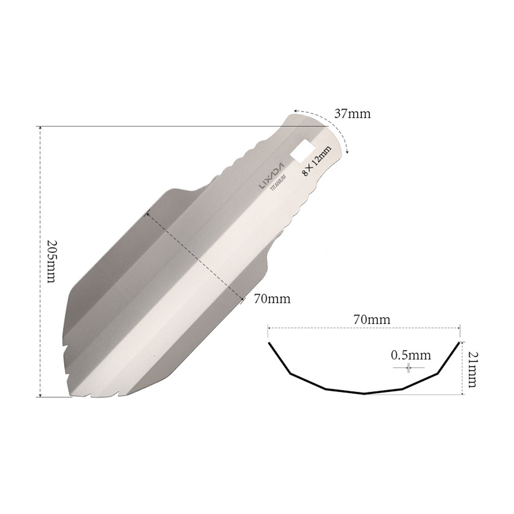 พลั่วมือไทเทเนียมใหม่ พลั่วมือ - Garden Hand Trowel บทวิจารณ์และราคา