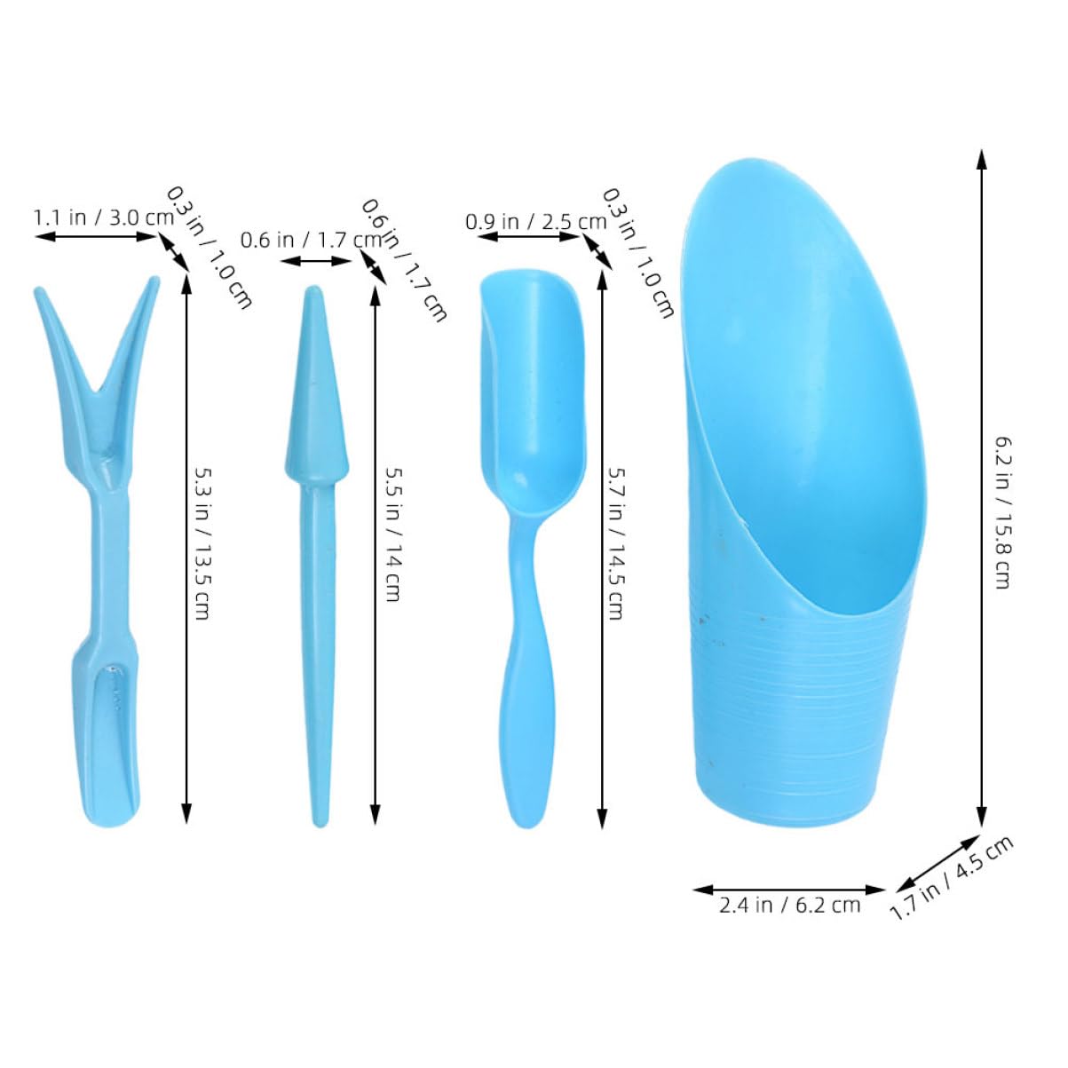 4 ชิ้น/เซ็ต,พลาสติกทนทานถังพลั - Gardening Tools Usa บทวิจารณ์และราคา