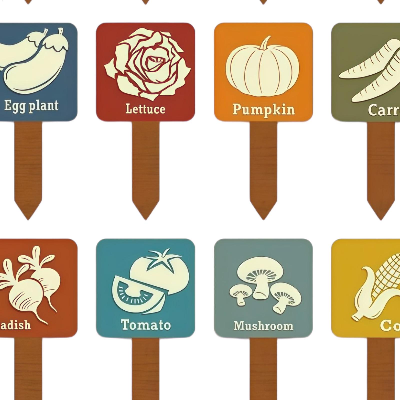 ป้ายสวนผัก 15 ชิ้น ป้ายรูปตัว  - Garden Row Marker บทวิจารณ์และราคา