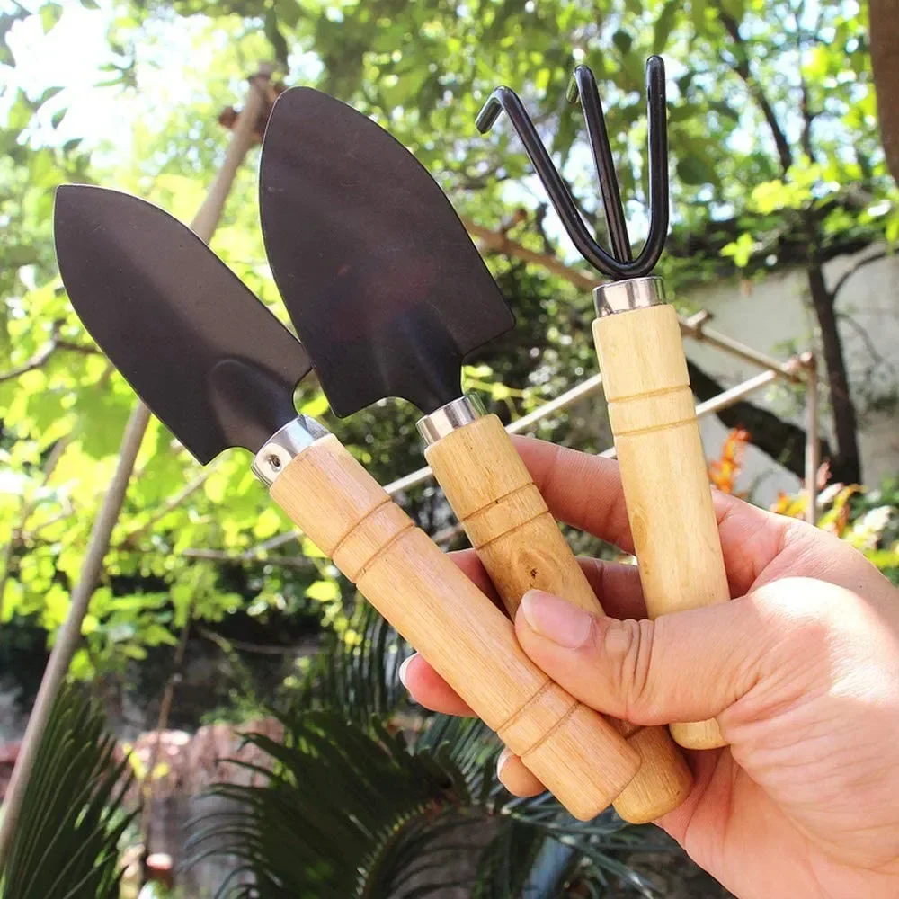 ชุดเครื่องมือทำสวนขนาดเล็ก 3 ช - Gardening Tools Usa บทวิจารณ์และราคา