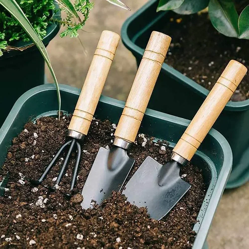 ชุดเครื่องมือทำสวนขนาดเล็ก 3 ช - Gardening Tools Usa บทวิจารณ์และราคา