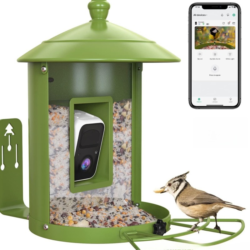 เครื่องให้อาหารนกอัจฉริยะ AI พ - Gardening Tools Definition บทวิจารณ์และราคา