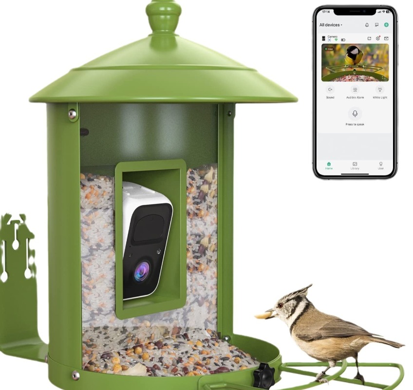 เครื่องให้อาหารนกอัจฉริยะ AI พ - Gardening Tools Definition บทวิจารณ์และราคา