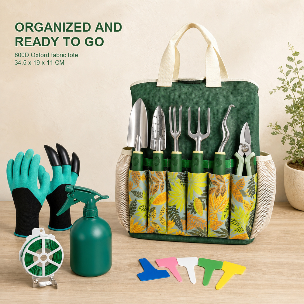 ชุดเครื่องมือทำสวน 16 ชิ้น ทำจ - Gardening Tools Gift Set บทวิจารณ์และราคา