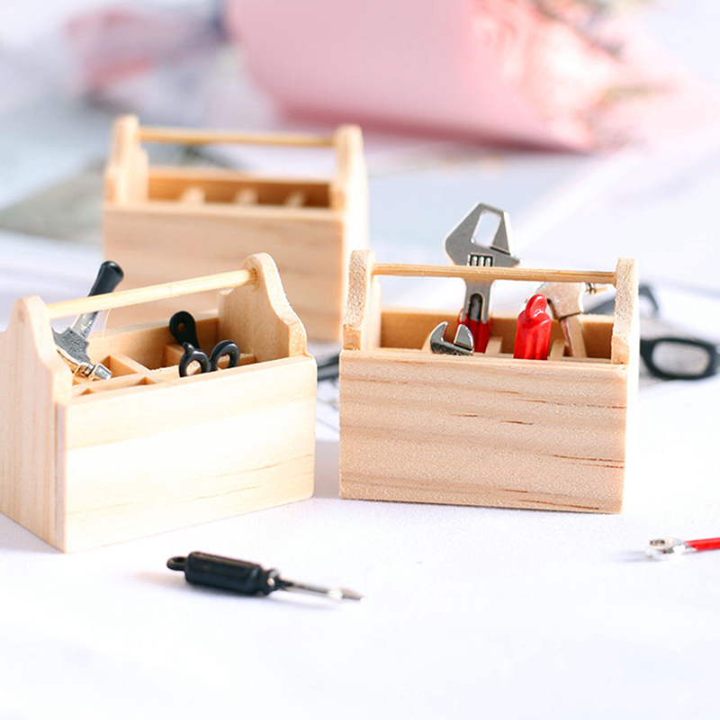 3/4/5/6Pcs Dollhouse Miniature - Gardening Tools Gift Set บทวิจารณ์และราคา