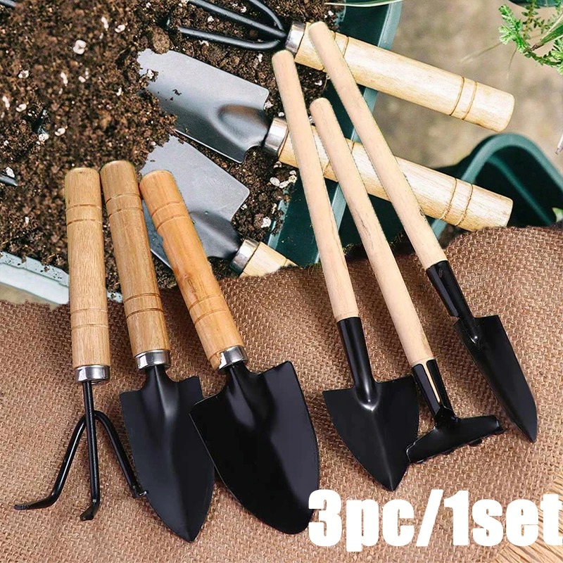 ชุดเครื่องมือทำสวนขนาดเล็ก 3 ช - Gardening Tools Usa บทวิจารณ์และราคา