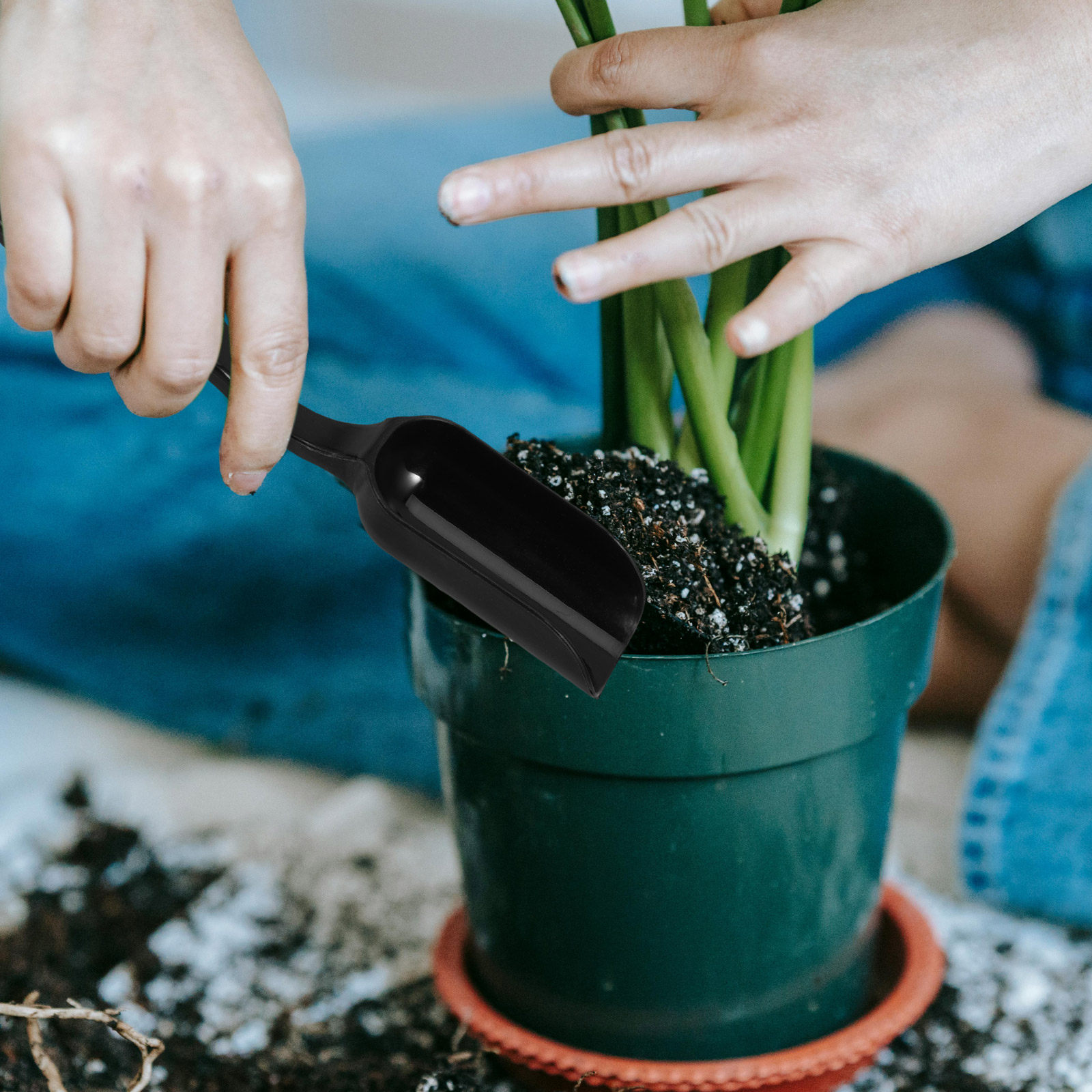 20 ชิ้น พลั่วพลาสติกขนาดเล็ก ด - Garden Hand Trowel บทวิจารณ์และราคา