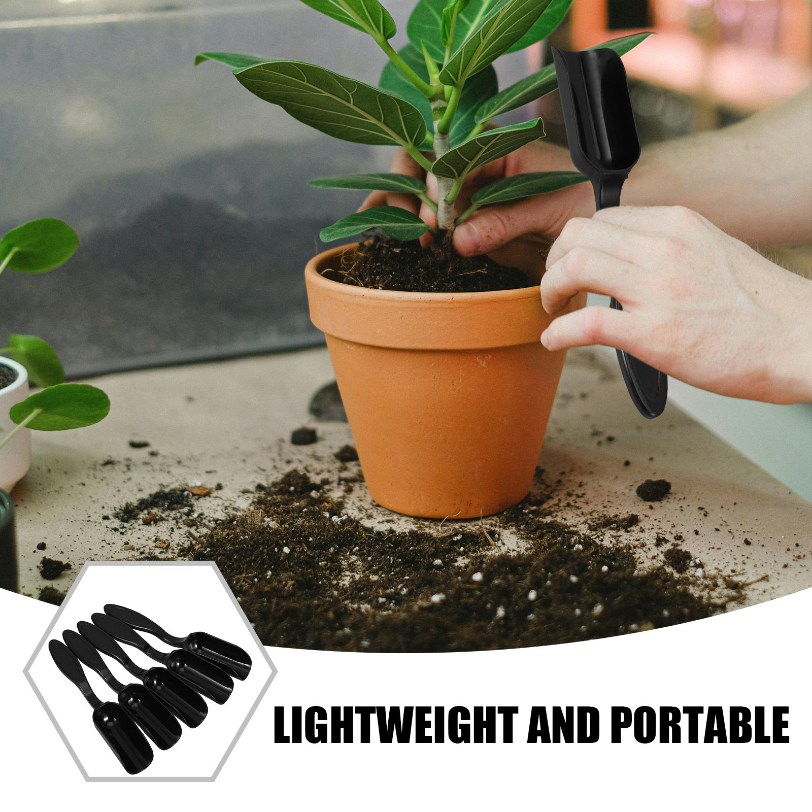 20 ชิ้น พลั่วพลาสติกขนาดเล็ก ด - Garden Hand Trowel บทวิจารณ์และราคา