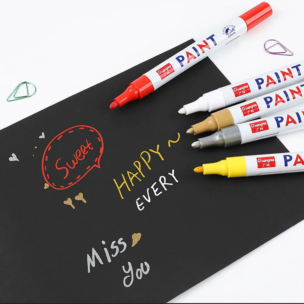 1-12 ชิ้นสีขาวถาวรสีปากกาที่มี - Garden Row Marker บทวิจารณ์และราคา